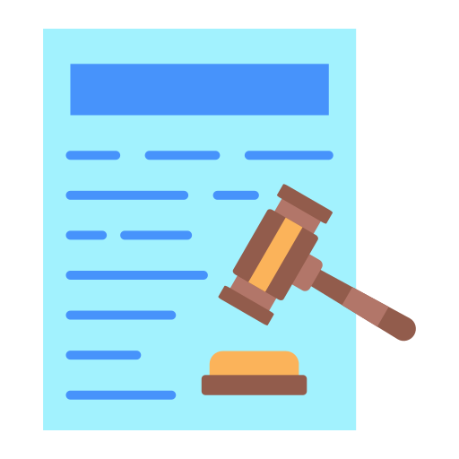 documento legal icono gratis