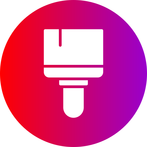 cepillo de pintura icono gratis