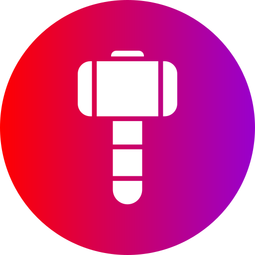 martillo icono gratis
