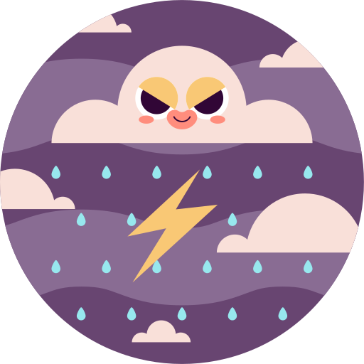 tormenta icono gratis