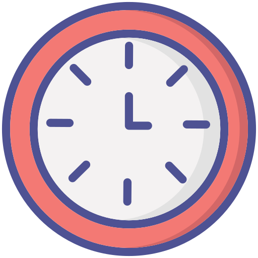 reloj de tiempo icono gratis