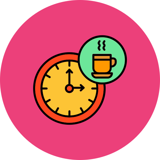 Tea time free icon
