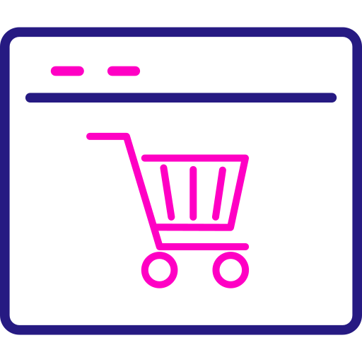 carro de la compra icono gratis