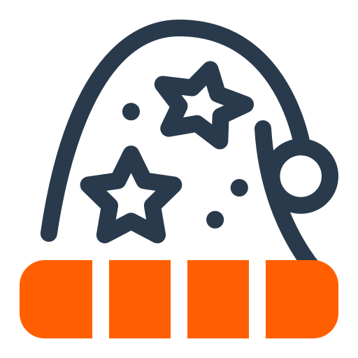 Sleeping hat free icon