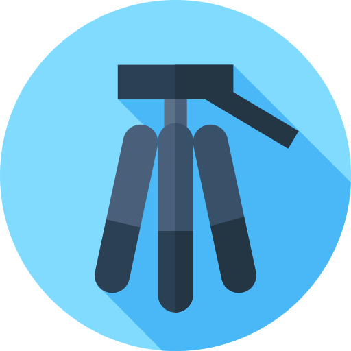 trípode icono gratis