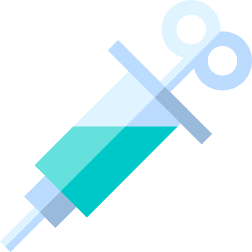 Syringe Basic Straight Flat icon