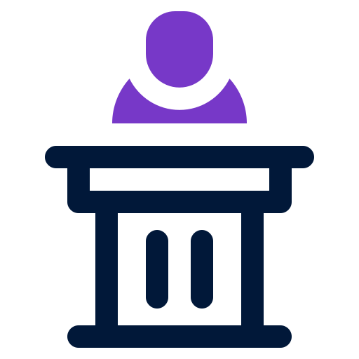 discours Icône gratuit