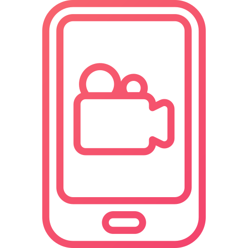 camara de video icono gratis