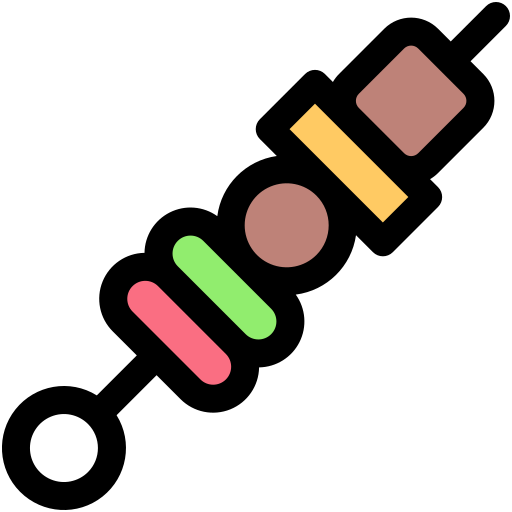 꼬치 무료 아이콘