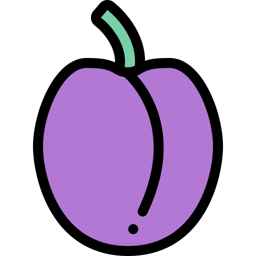 Plum - Free food icons