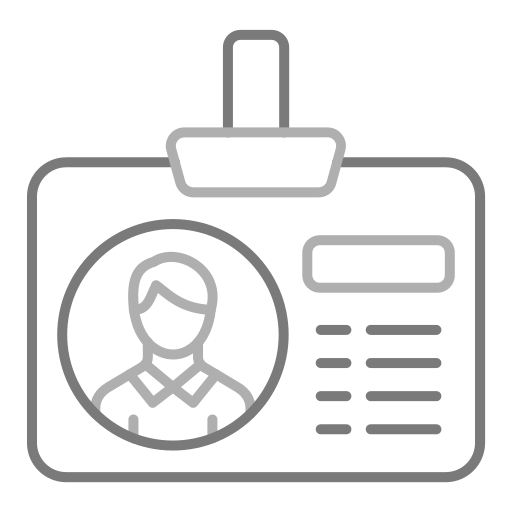 tarjeta de identificación icono gratis