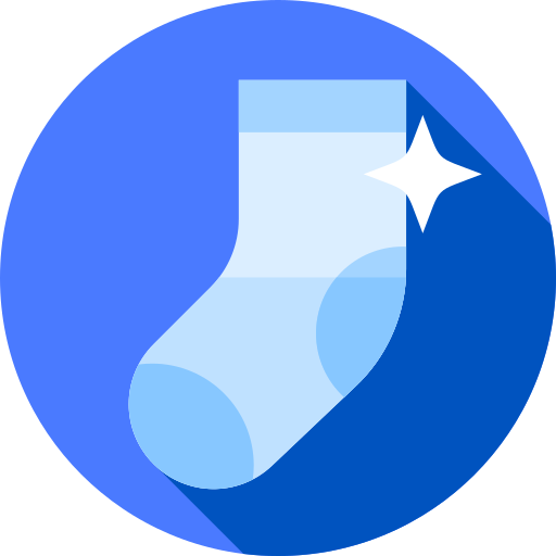 Socks Flat Circular Flat icon