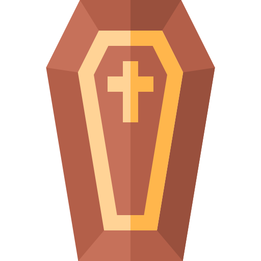 Coffin Basic Straight Flat icon