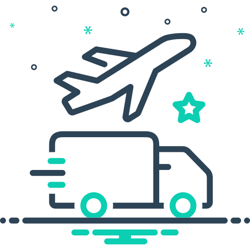 Transport free icon