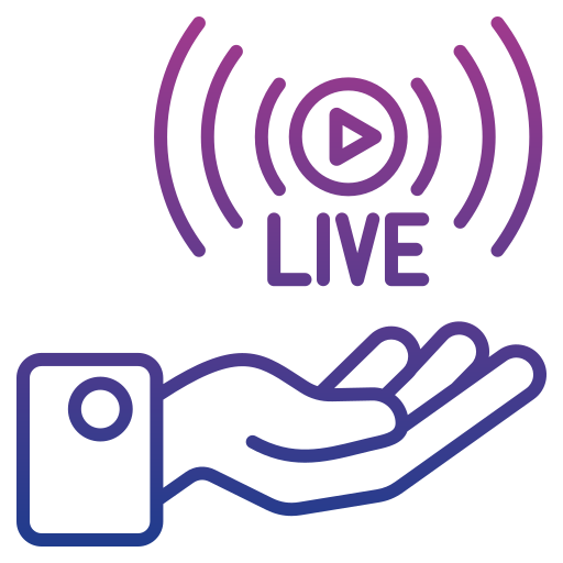 streaming Icône gratuit streaming Icône gratuit