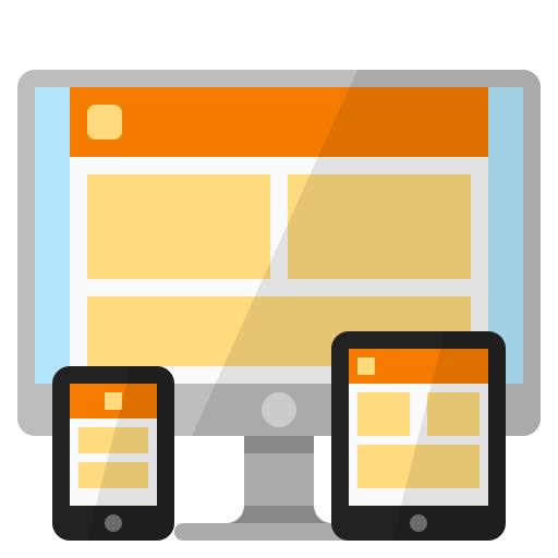 web responsiva icono gratis