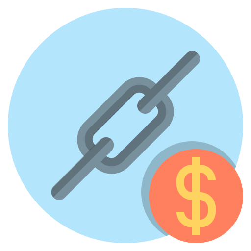 comprar backlink icono gratis