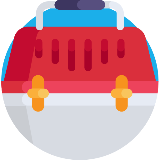 Transportador de mascotas icono gratis