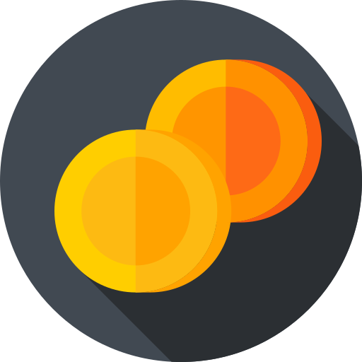 Moeda grátis ícone