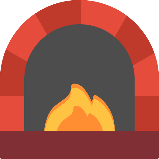 horno de piedra icono gratis