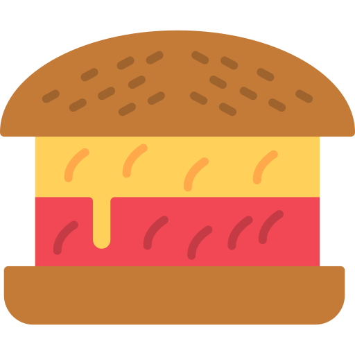 Hamburger free icon