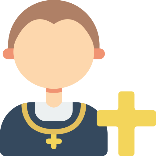 Sacerdote icono gratis