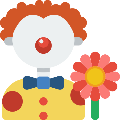 Clown free icon Clown free icon