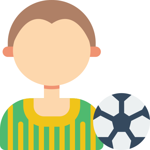 Futbolista icono gratis