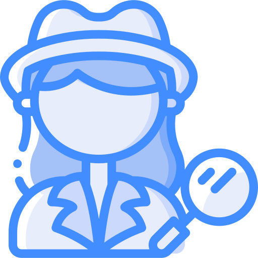 Detective icono gratis