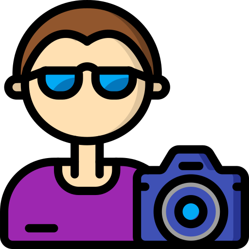 Fotógrafo icono gratis