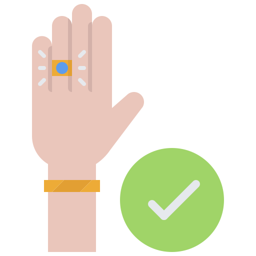 Überprüfen kostenlos Icon Überprüfen kostenlos Icon