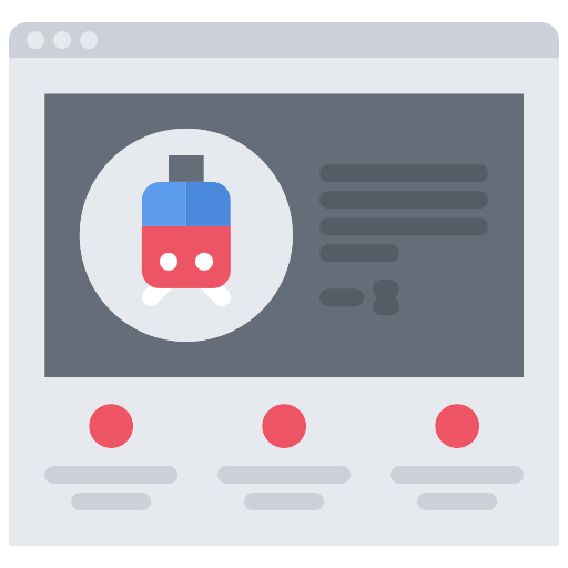 transporte icono gratis