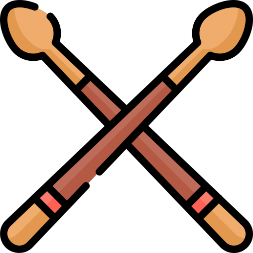 Drumsticks Special Lineal color icon