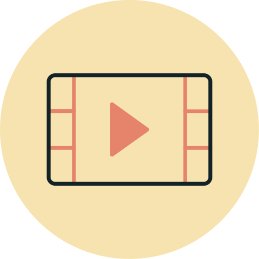 película icono gratis