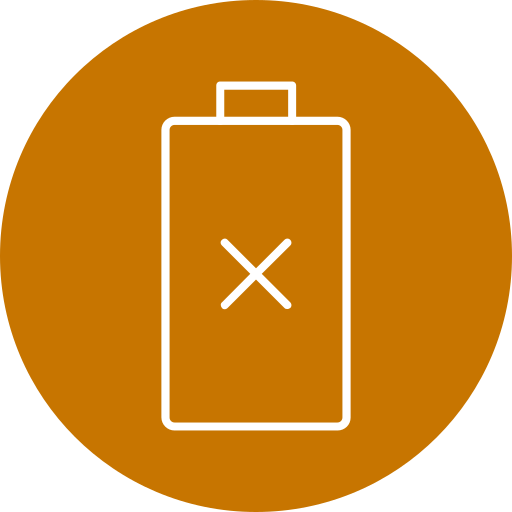 niedriger batteriestatus kostenlos Icon niedriger batteriestatus kostenlos Icon