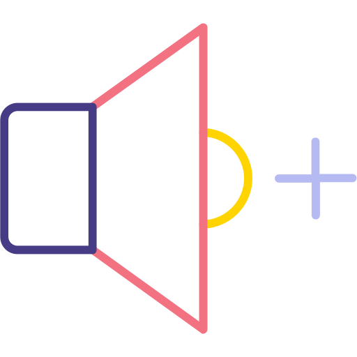 subir el volumen icono gratis