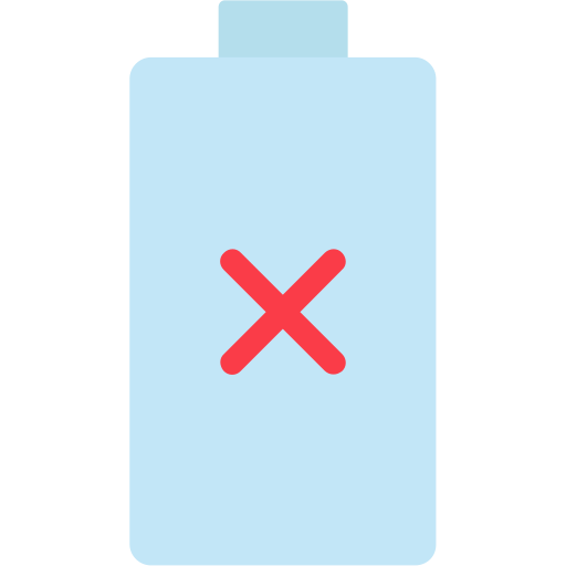 niedriger batteriestatus kostenlos Icon niedriger batteriestatus kostenlos Icon