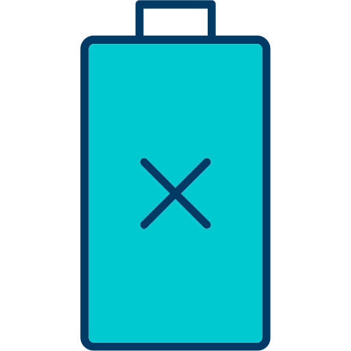 niedriger batteriestatus kostenlos Icon niedriger batteriestatus kostenlos Icon