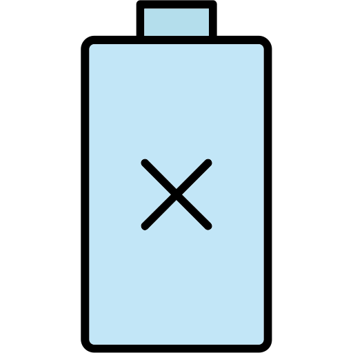 niedriger batteriestatus kostenlos Icon niedriger batteriestatus kostenlos Icon