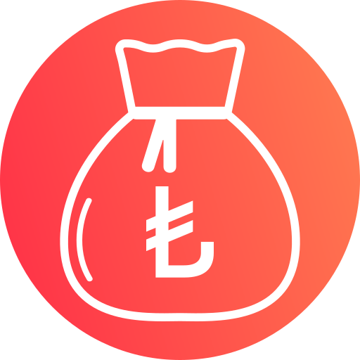 lira turca icono gratis