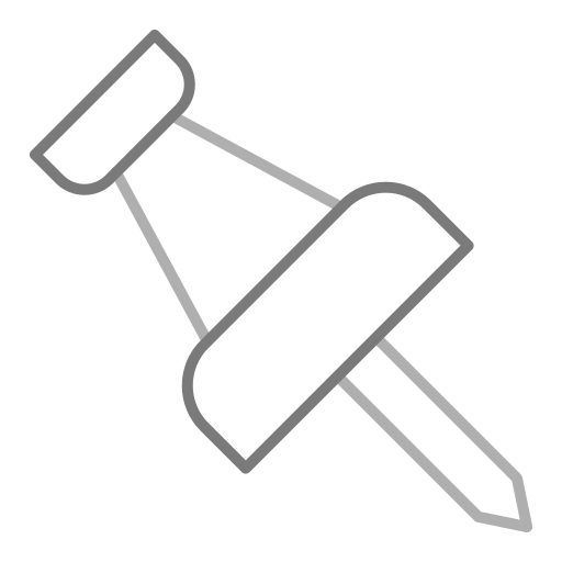 chincheta icono gratis