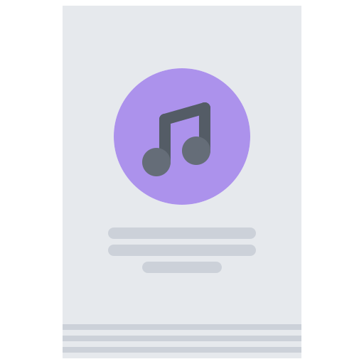 música icono gratis