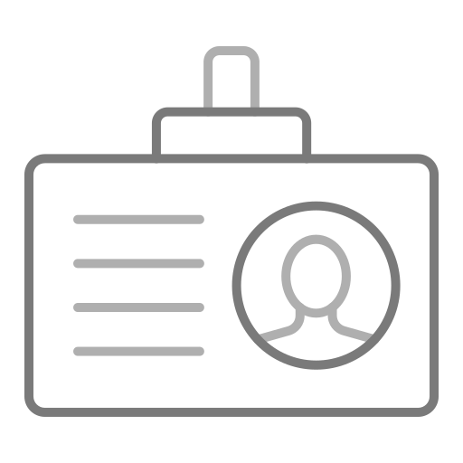 tarjeta de identificación icono gratis