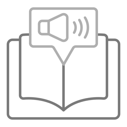 audio libro icono gratis