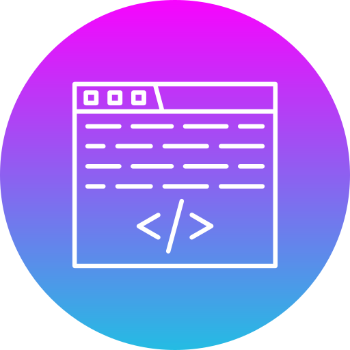 codificación web icono gratis
