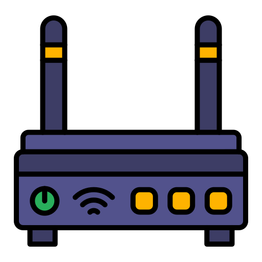 router inalámbrico icono gratis