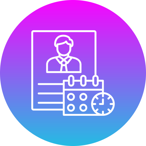 horario icono gratis