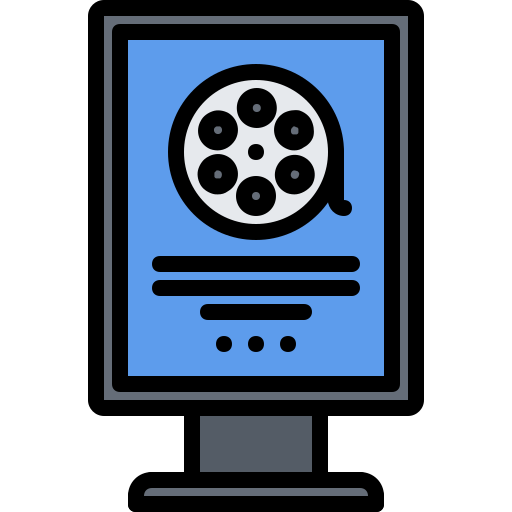 cinema grátis ícone cinema grátis ícone