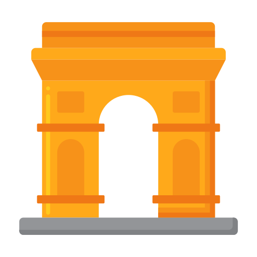 arco del triunfo icono gratis