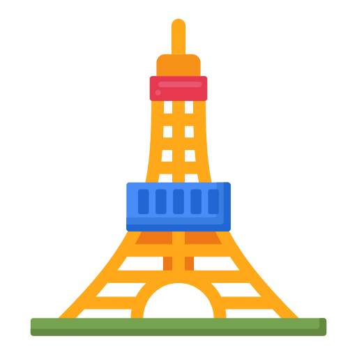 torre eiffel icono gratis